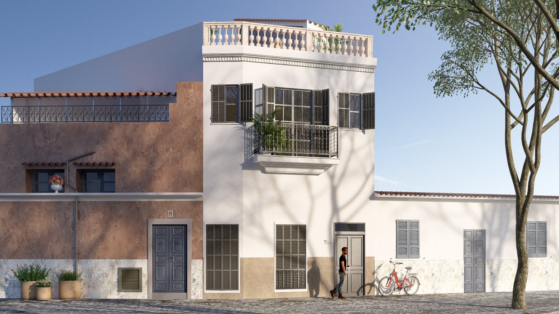 Fachada, Molí i Garleta