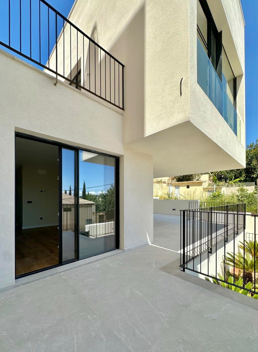 Terraza acristalada, vivienda en Génova